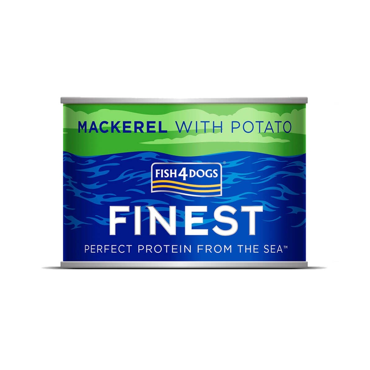 Fish4Dogs Finest Mackerel konservai šunims su skumbre, 185 g -  1