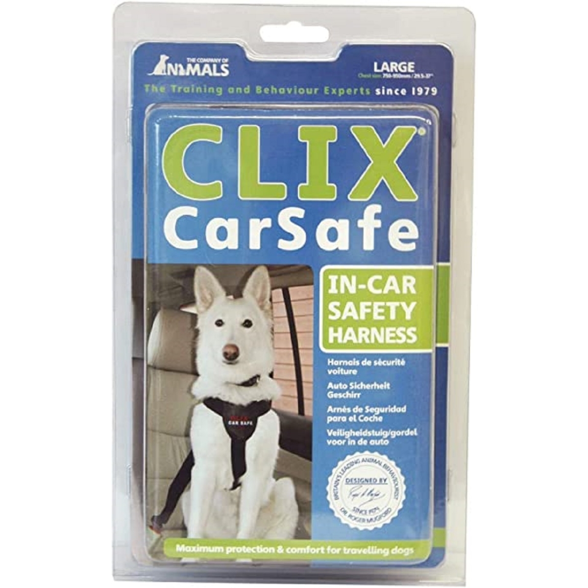 Coa Clix Car Safe saugos petnešos, 75–95cm -  1
