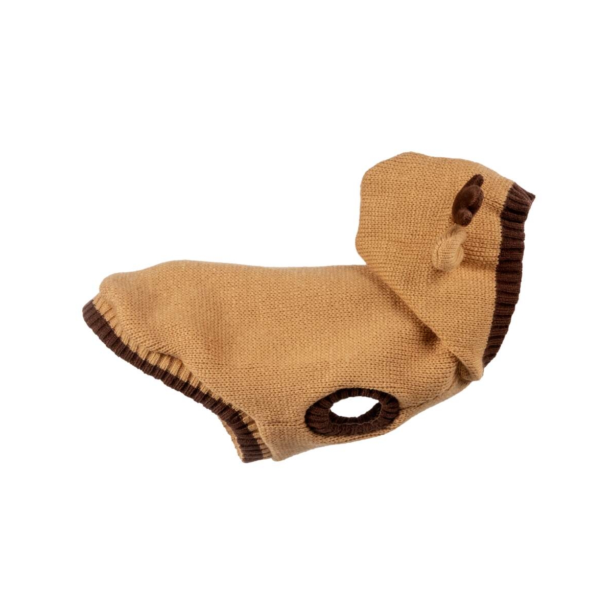 Little & Bigger džemperis šunims su gaubtuvu, elnias, 40 cm - 