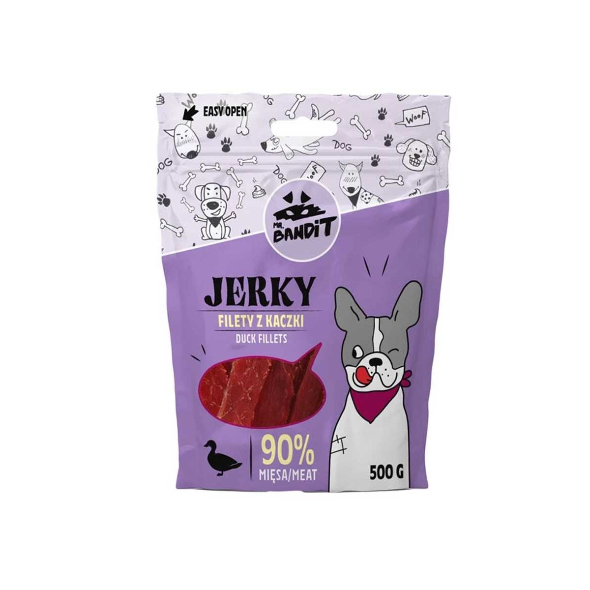 Mr. Bandit skanėstai šunims su antienos filė, 500 g