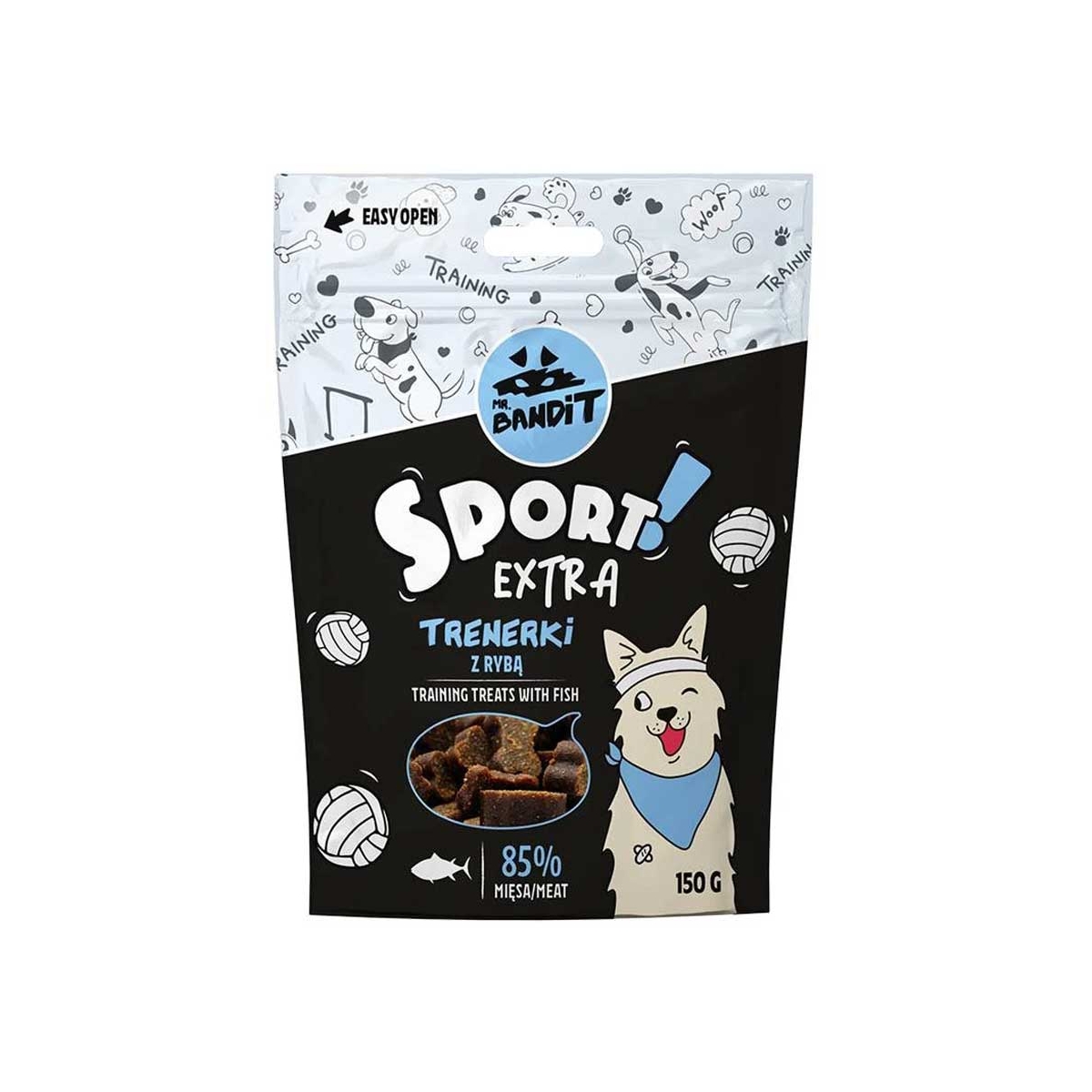 Mr. Bandit SPORT EXTRA skanėstai šunims su žuvimi, 150 g -  1