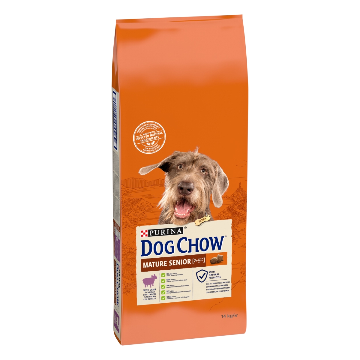 PURINA DOG CHOW MATURE ADULT LAMB 14KG - 