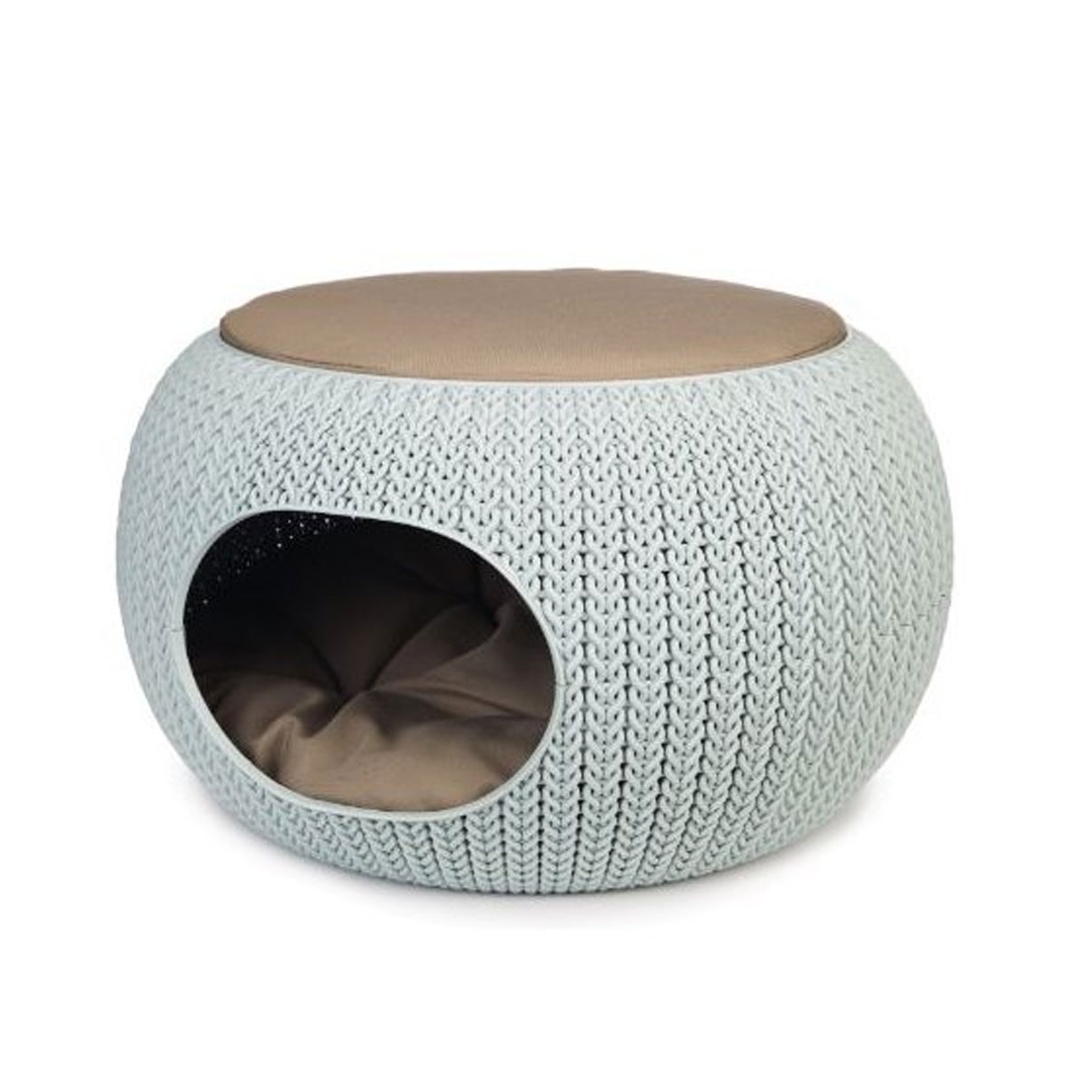 Beeztees Cozy Pet Home guolis, 55cm, melsvas