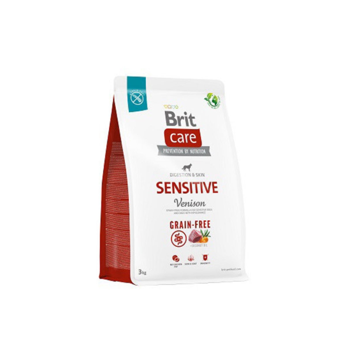 Brit Care sausas maistas šunims su elniena, 3kg - 