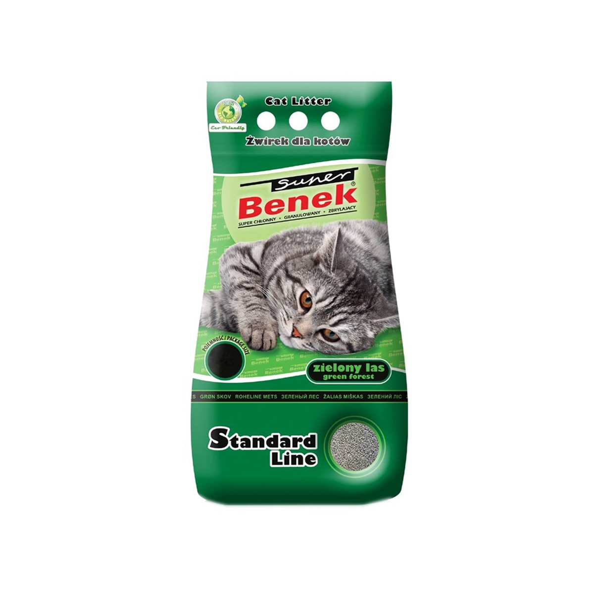Certech Super Benek Standard miško kvapo kačių kraikas, 10 l - 
