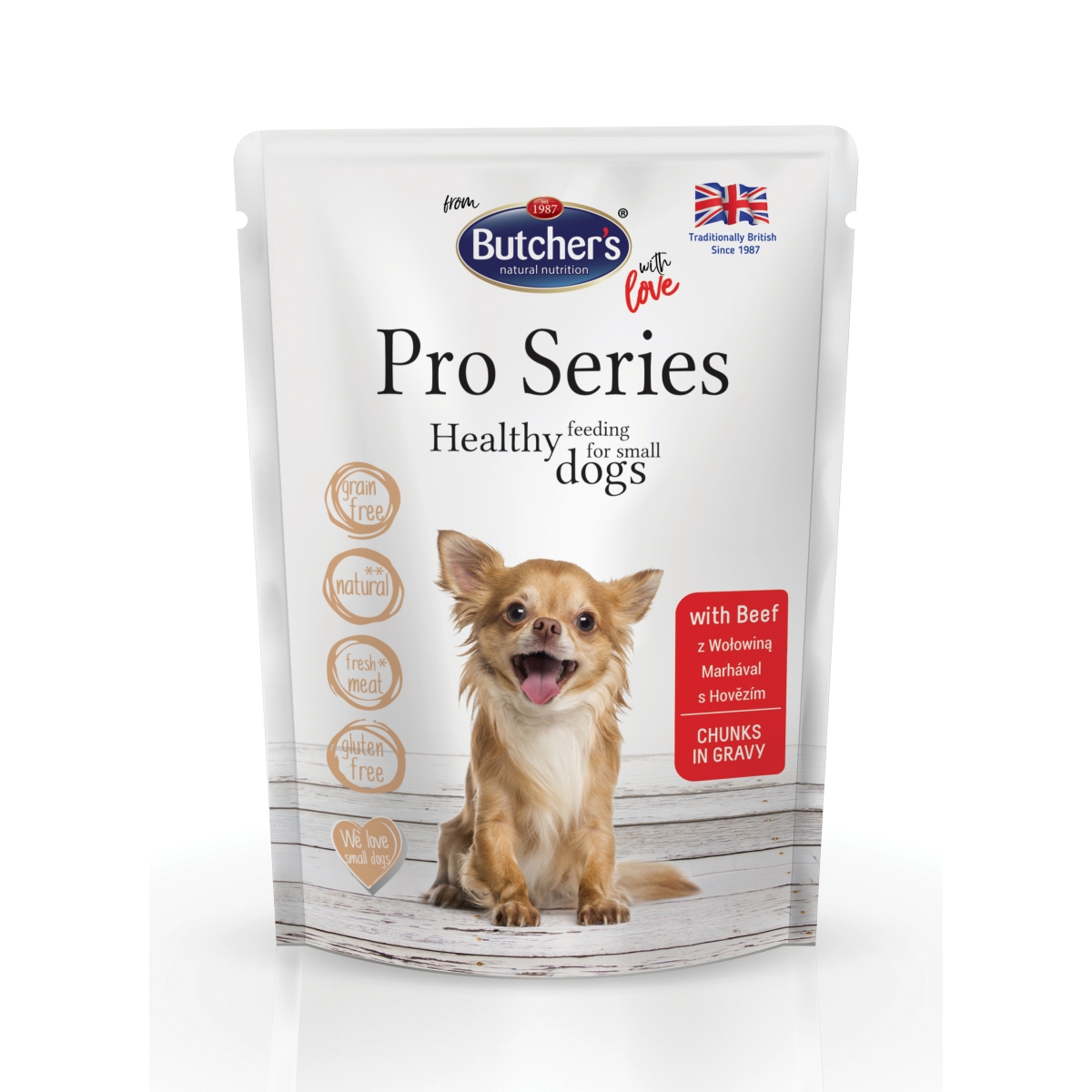 Butcher's Pro jautienos konservai šunims, 100 g - 