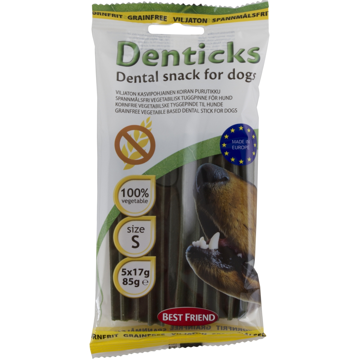 Best Friend Denticks skanėstai šunims, S, 85 g