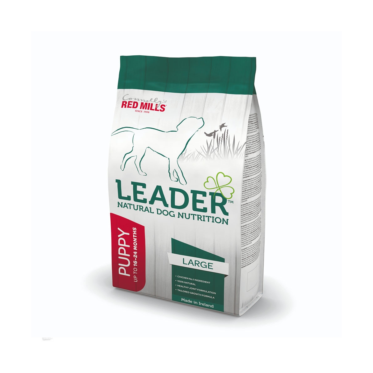 Leader Puppy Large sausas maistas did. veislių šuniukams, 2 kg - 
