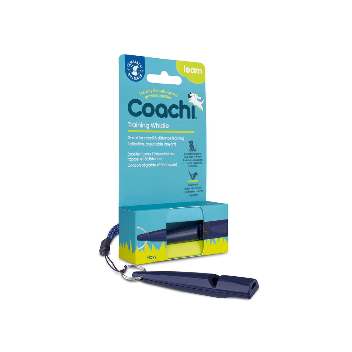 Coachi treniruočių švilpukas, tamsiai mėlymos spalvos -  1