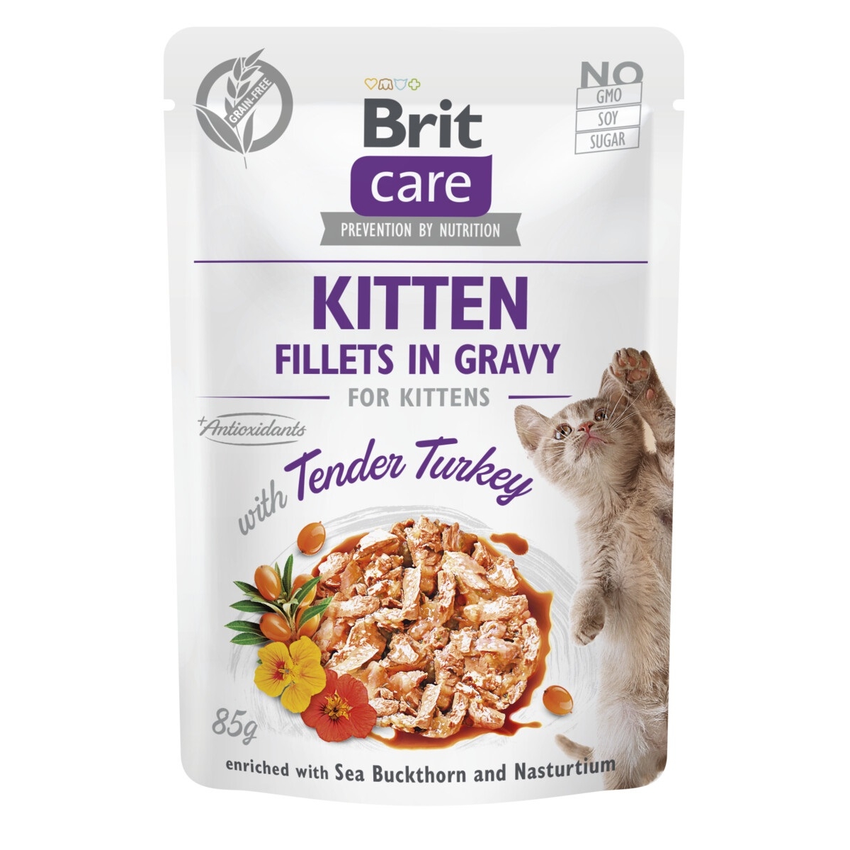 Brit Care konservai kačiukams su kalakutiena, 85 g - 
