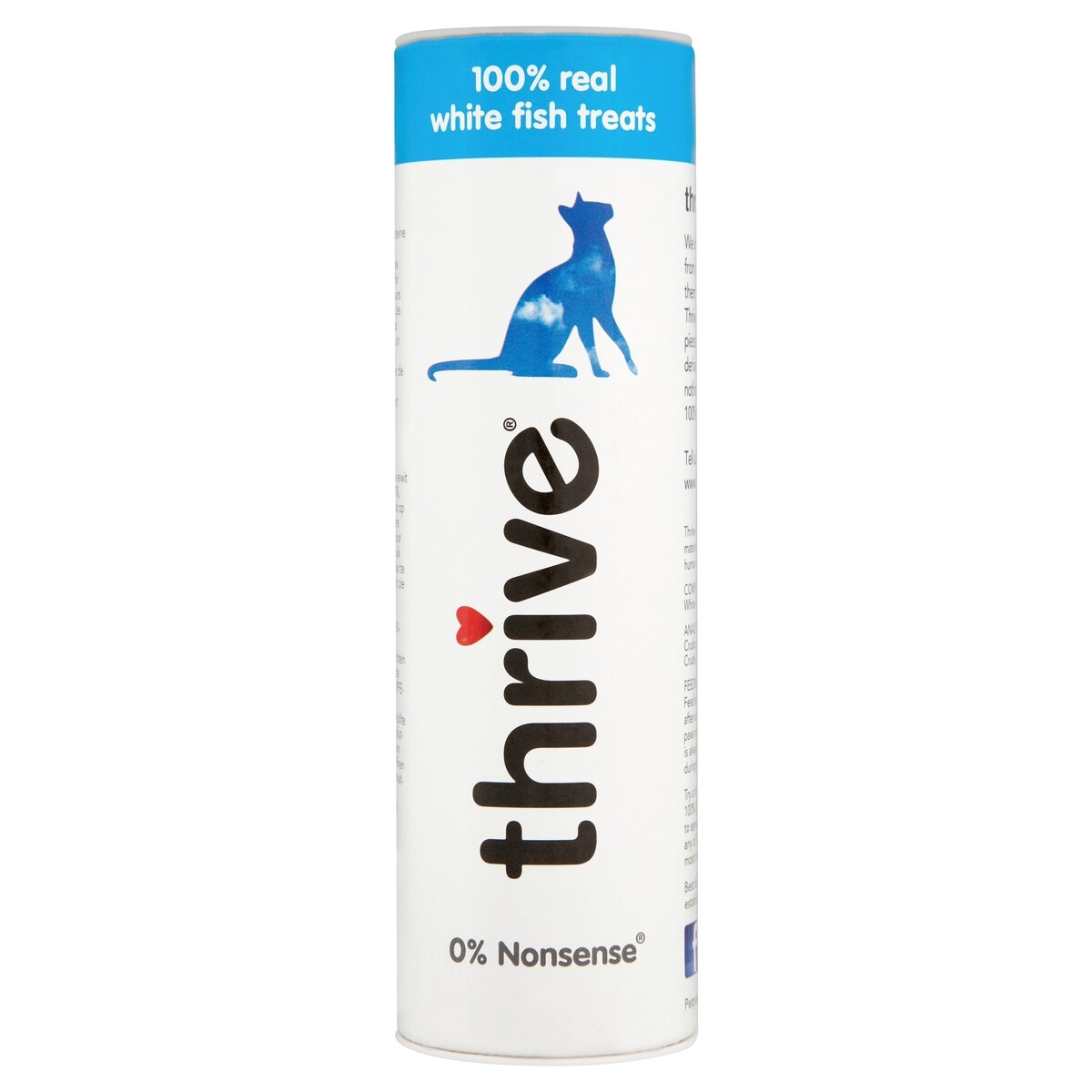 THRIVE SKANĖSTAI KATĖMS SU BALTA ŽUVIMI, 15 G - 