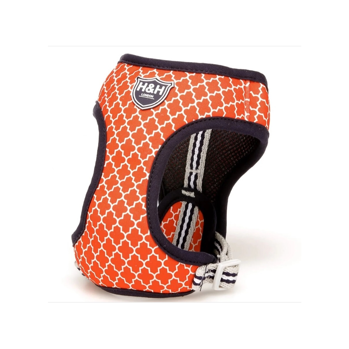 Hugo&Hudson Geometric petnešos, L-67-102cm, oranžinės -  1