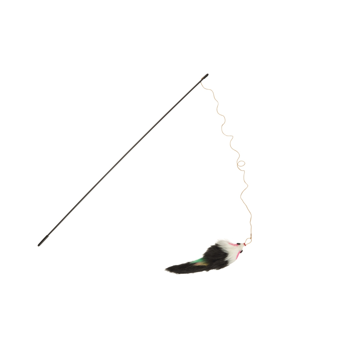 Beeztees žaislas katėms, meškerė su pliušiniu peliuku 45cm - 