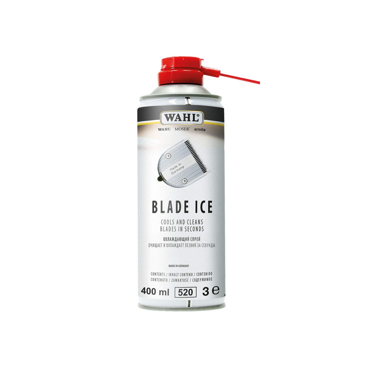 WAHL BLADE ICE 4IN1 PURŠKIKLIS GALVUČIŲ VĖSINIMUI, 400 ML - 
