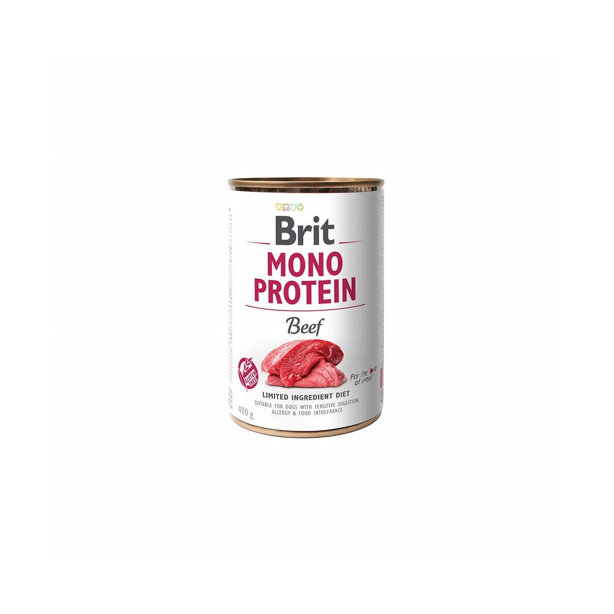 BRIT CARE KOERA KONSERV MONO PROTEIN VEIS 400G* - 