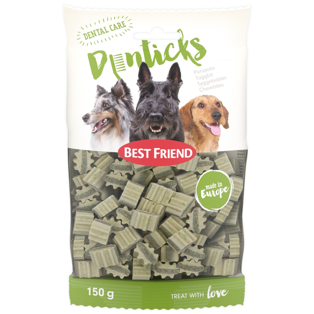 Best Friend Denticks kramtukai šunims, 150 g