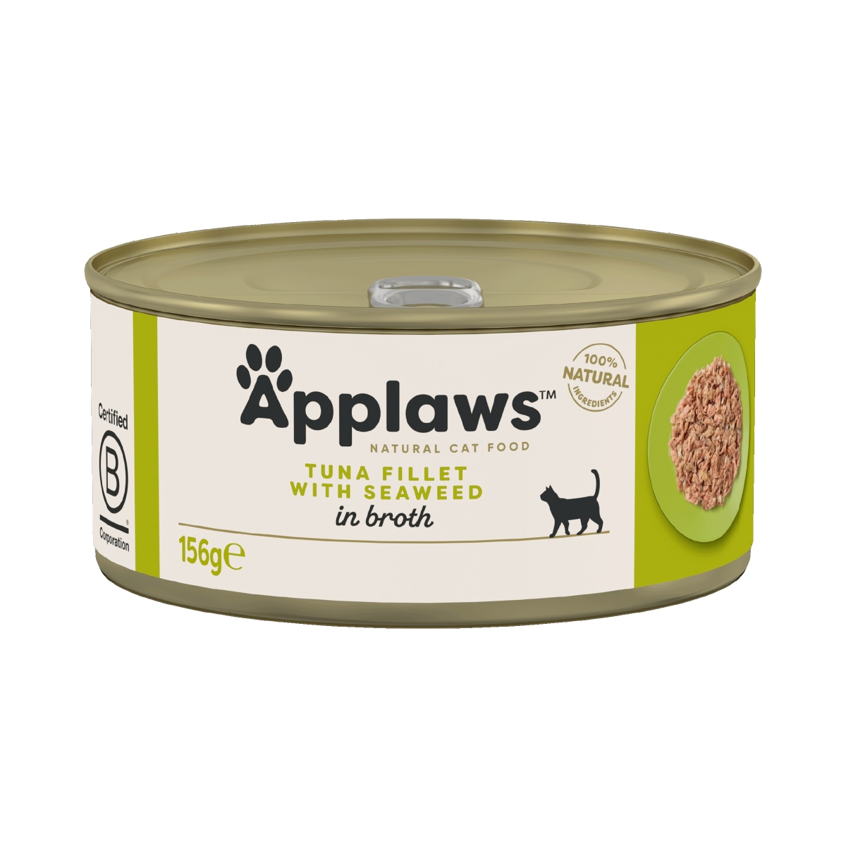 Applaws konservai katėms su tunais ir jūr.dumbliais, 156g - 