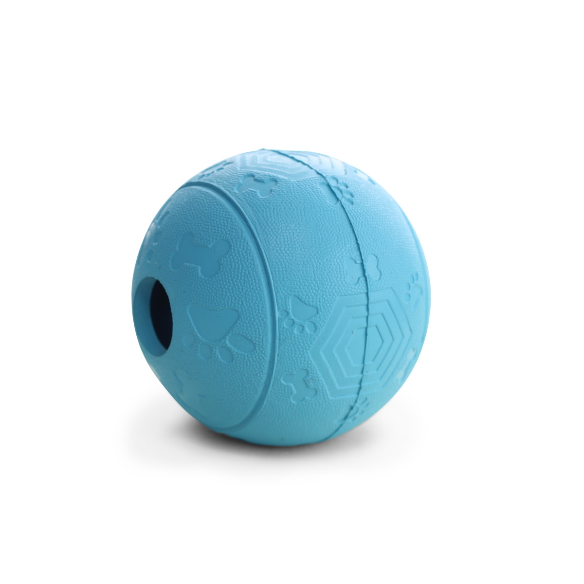 Little & Bigger Spin-a-Treat kamuoliukas šunims, mėlynas, 11 cm - 