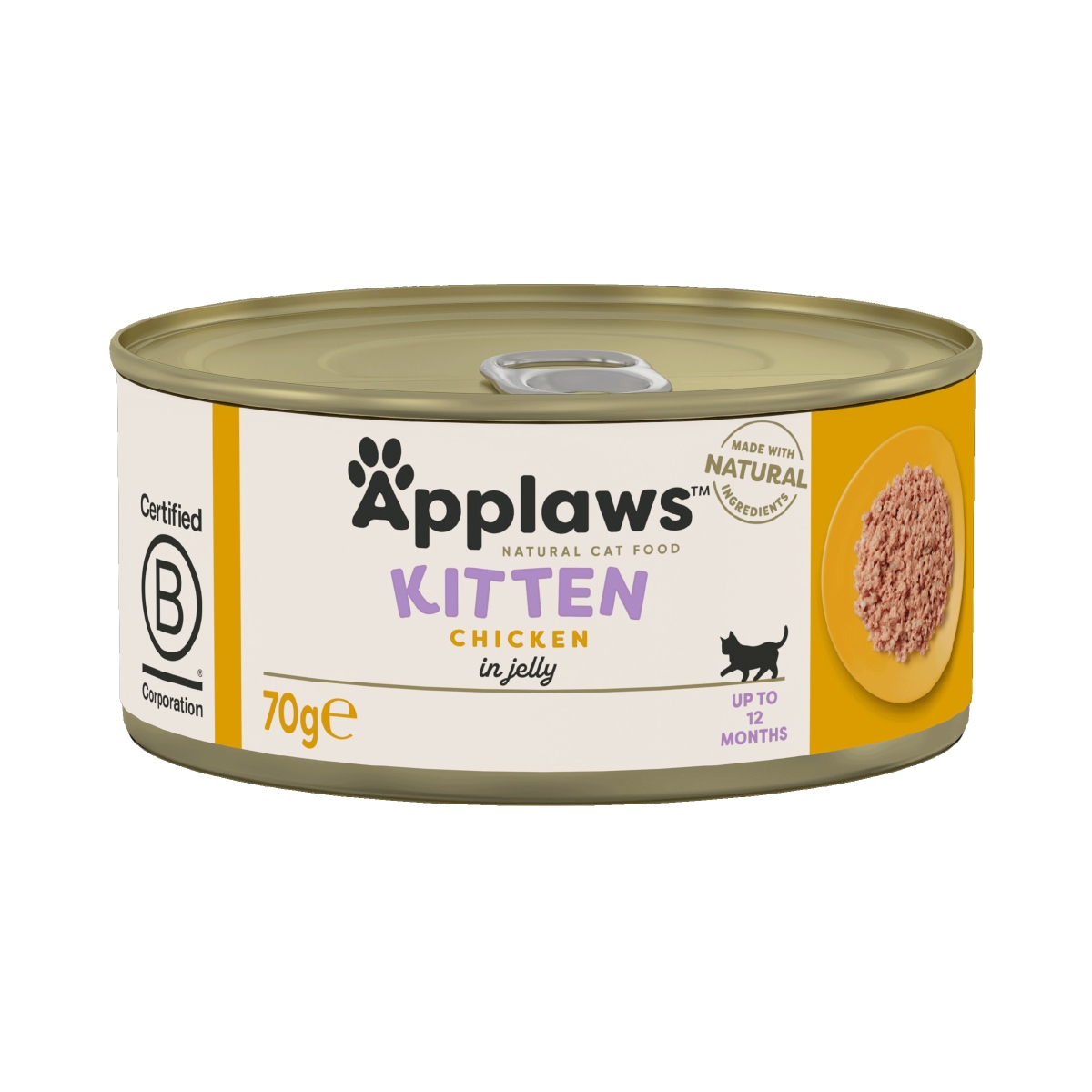 Applaws vištienos konservai kačiukams, 70 g - 