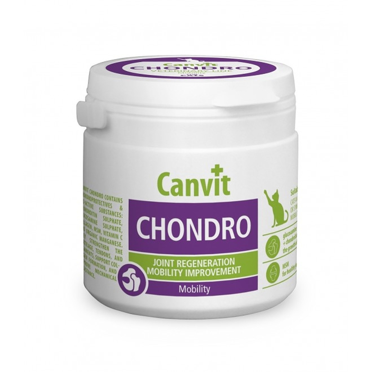 Canvit chondro papildas šunims 100tab. 100g - 