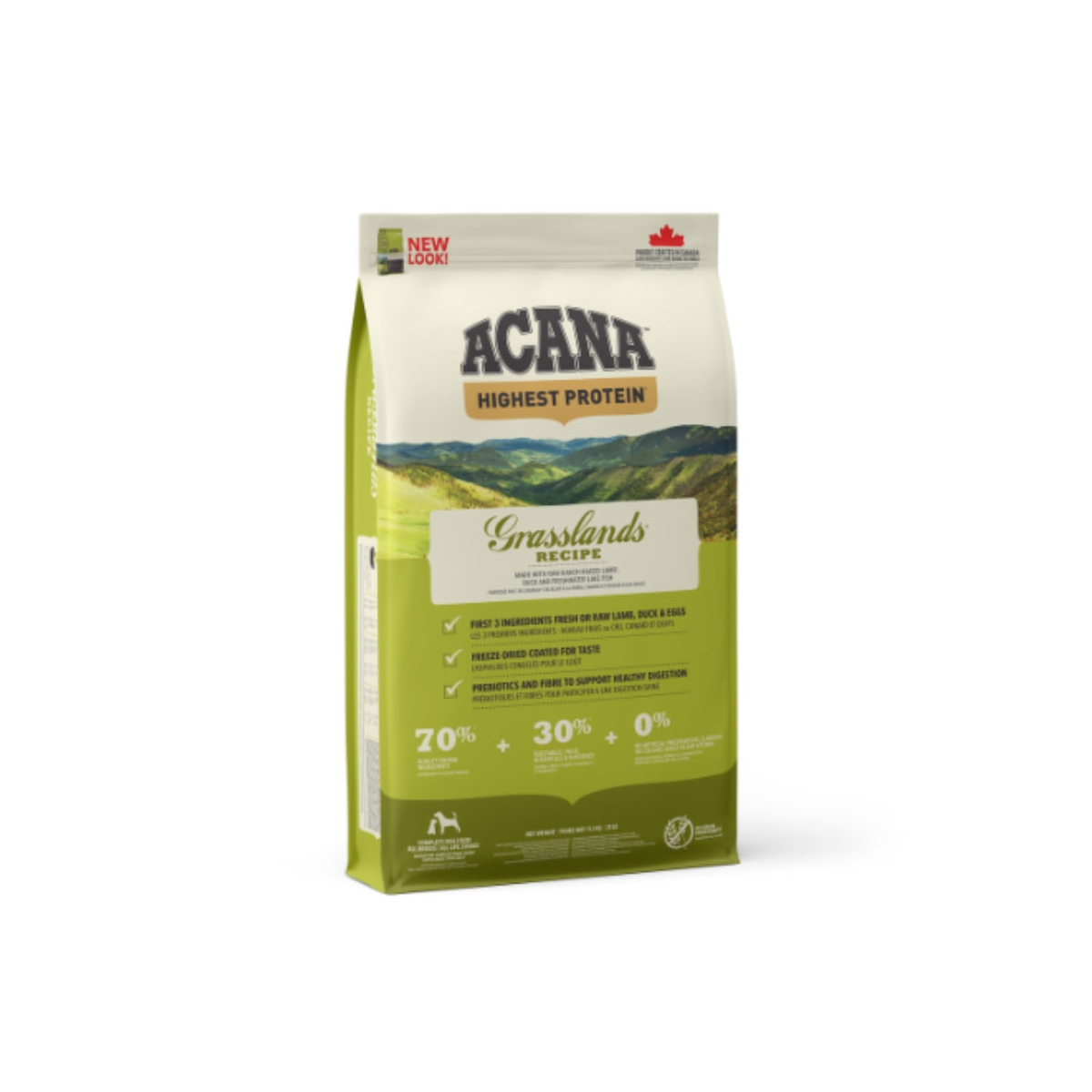 Acana Grassland sausas maistas šunims, 11,4kg - 