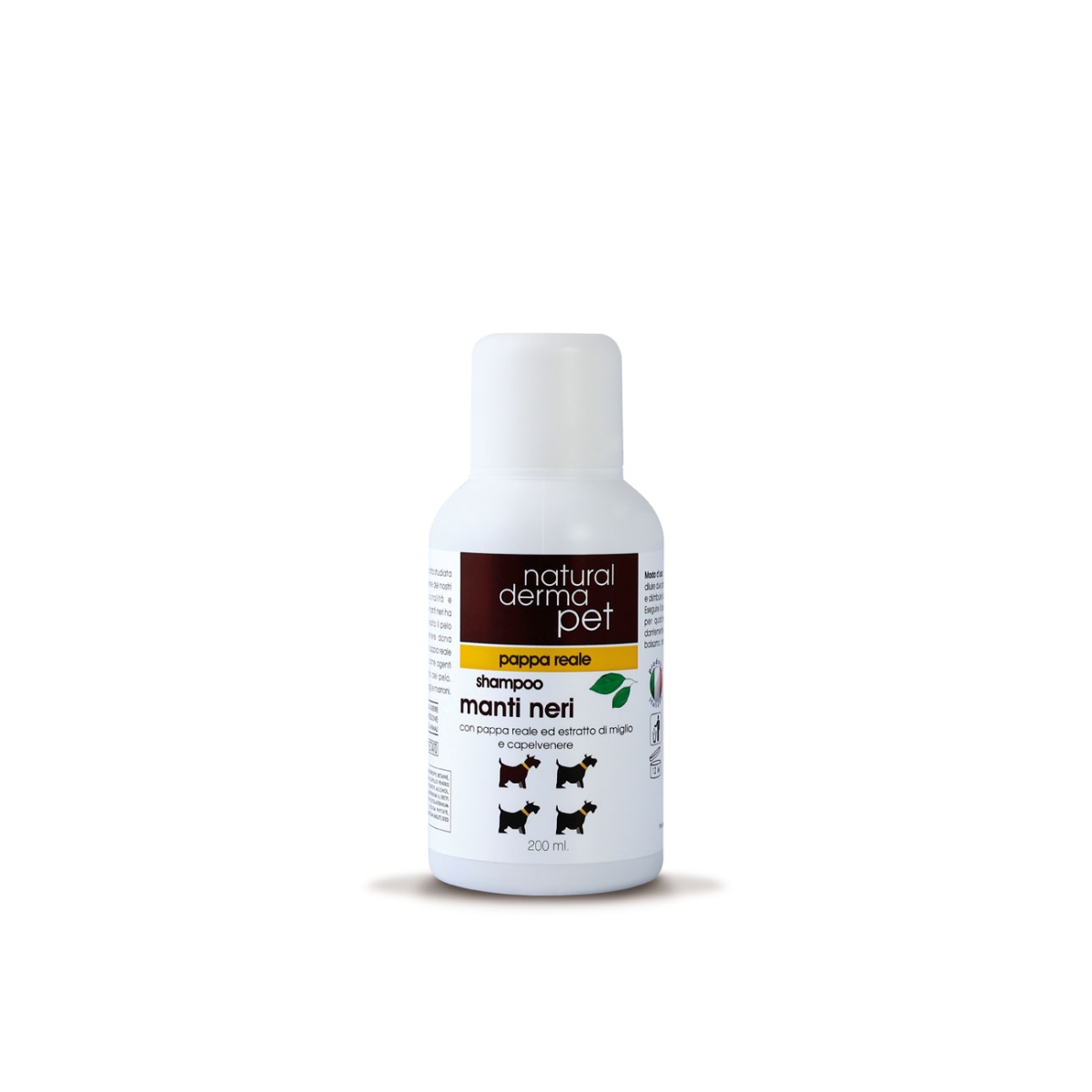 Derbe šunų šampūnas juodam kailiui, 200 ml - 