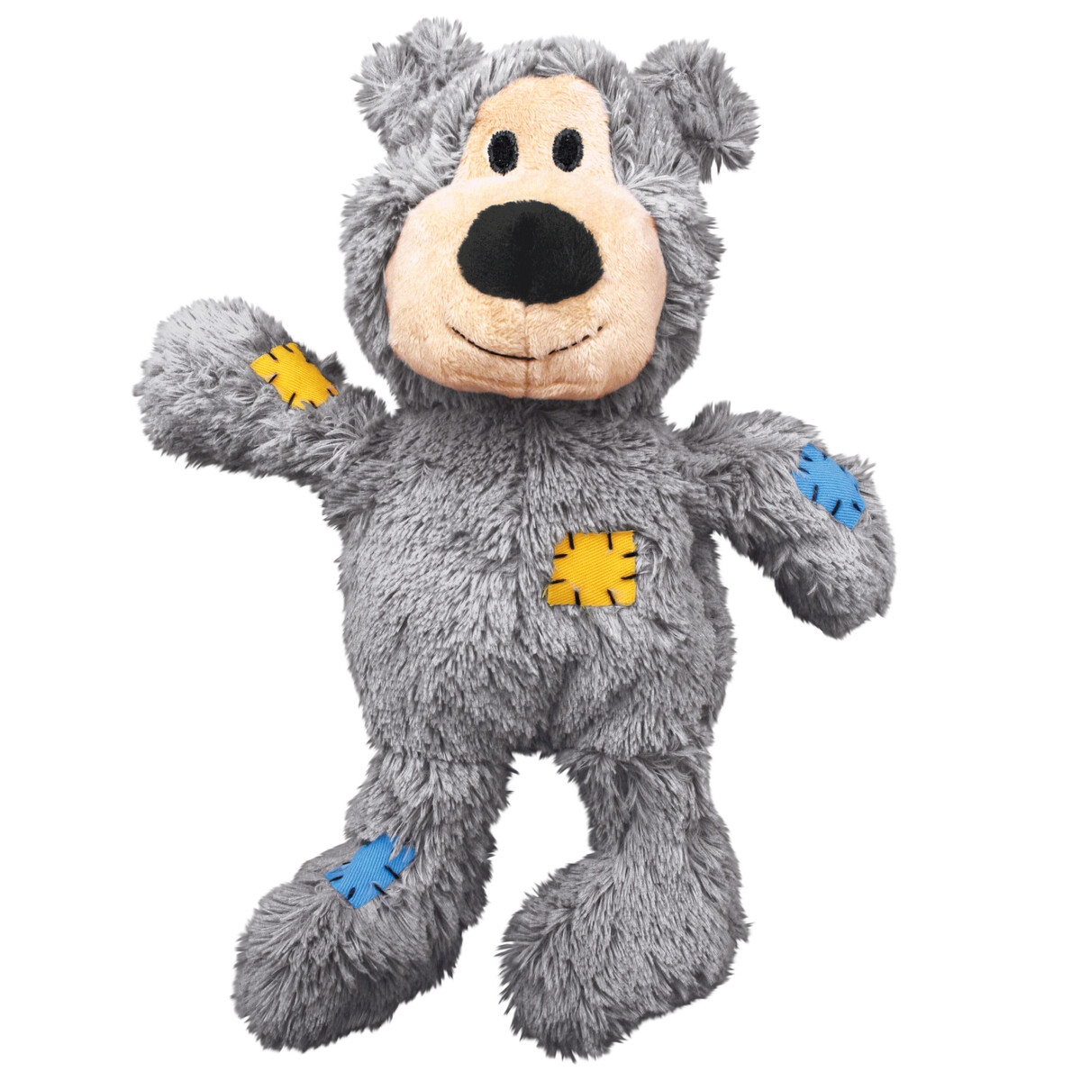 KONG Wild Knots Bear pliušinis žaislas šunims, 22,9 × 11,4 × 14 cm - 