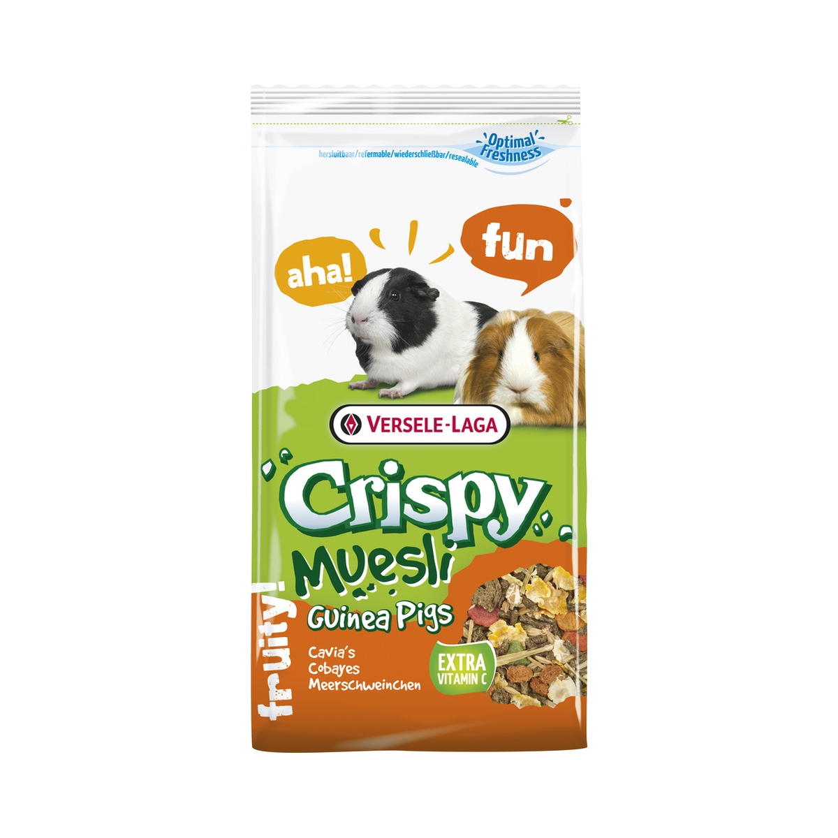 Versele-Laga Crispy Muesli jūrų kiaulyčių maistas, 1 kg - 