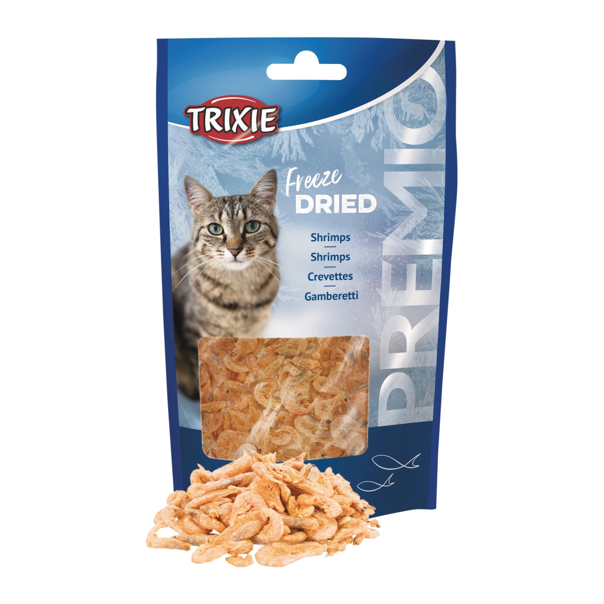 Trixie Premio džiovintos krevetės katėms, 25 g - 