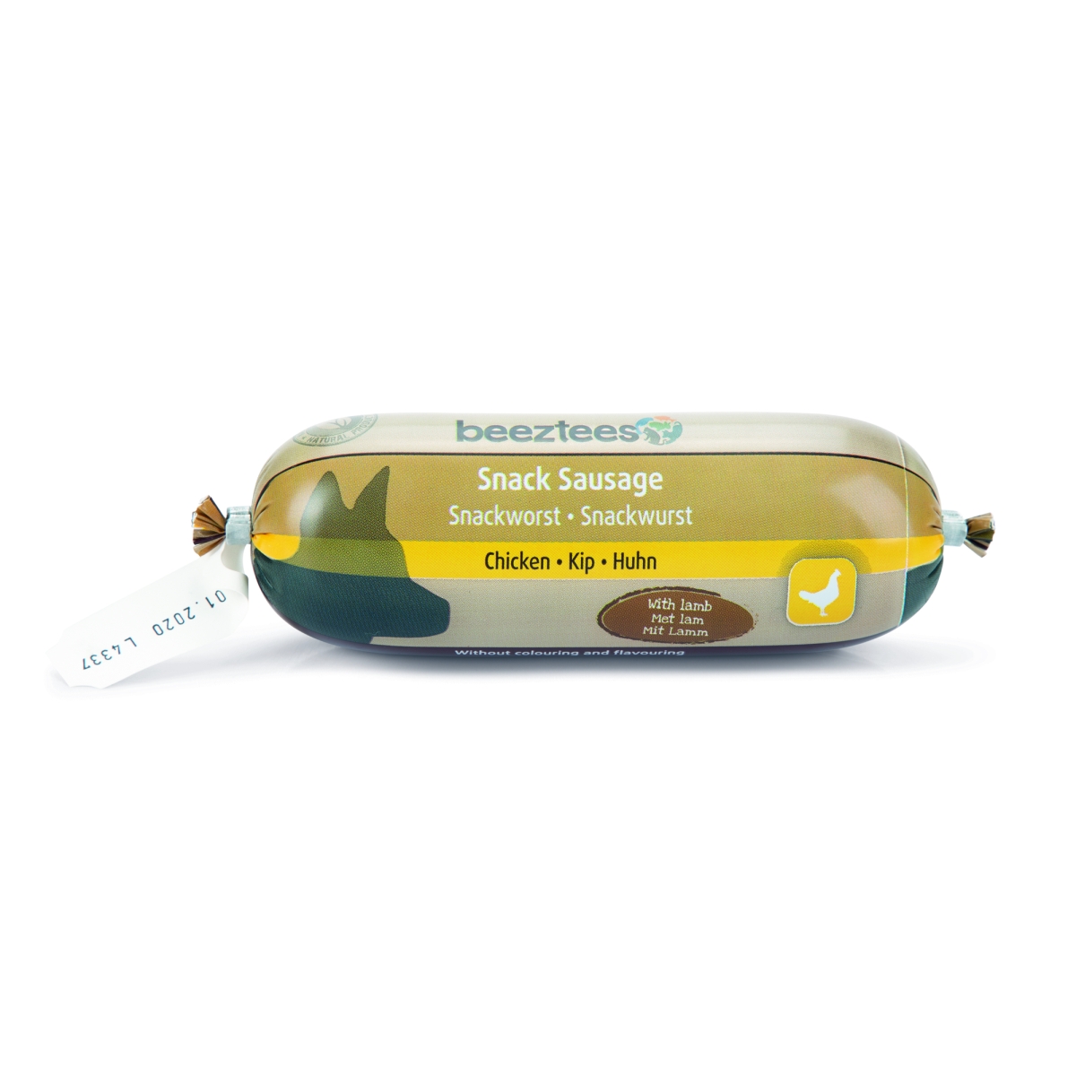 Beeztees dešra šunims su vištiena/aviena, 250 g - 