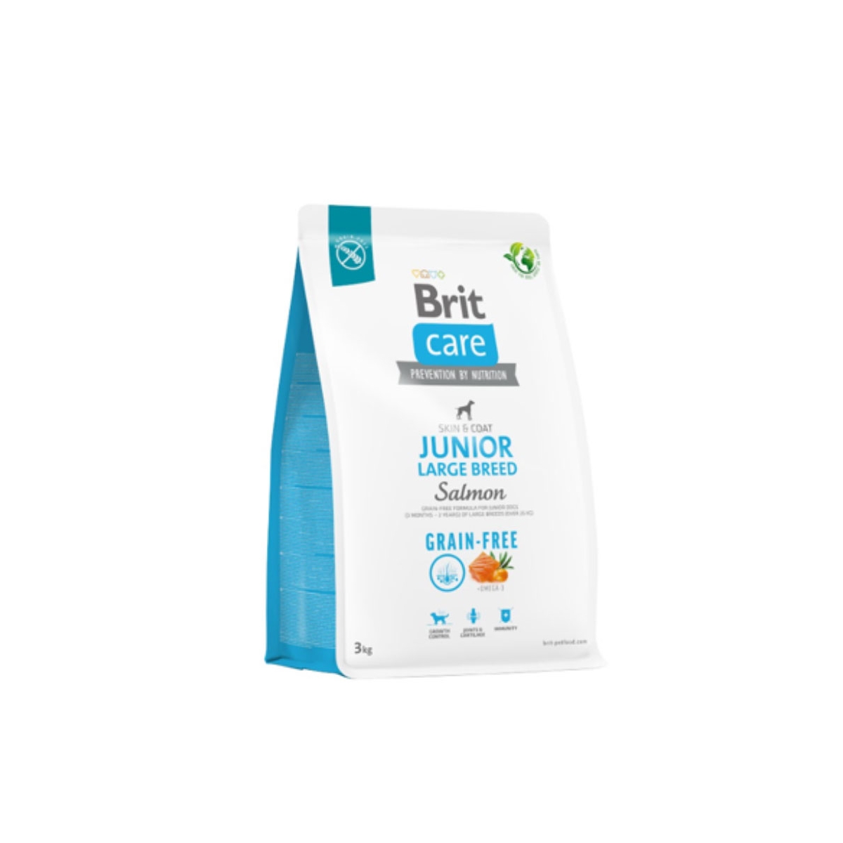 Brit Care sausas maistas šuniukams su lašiša, 3kg - 