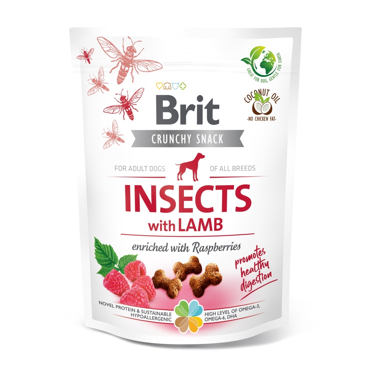 BRIT CARE KOERA MAIUS CRACKER PUTUKAD/LAMMAS 200G* - 