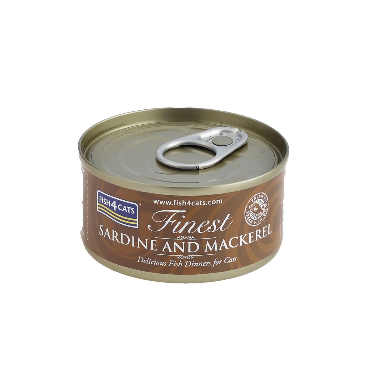 Fish4Cats konservai su sardinėmis ir skumbrėmis 70g