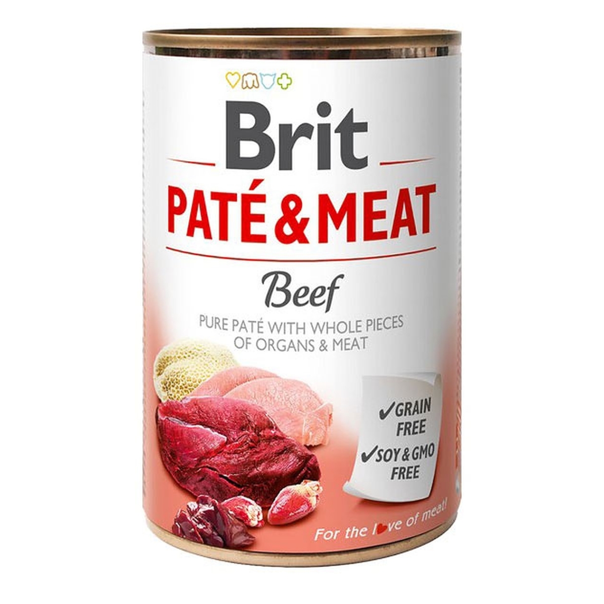 Brit Care šunų konservai su jautiena 400 g		 - 