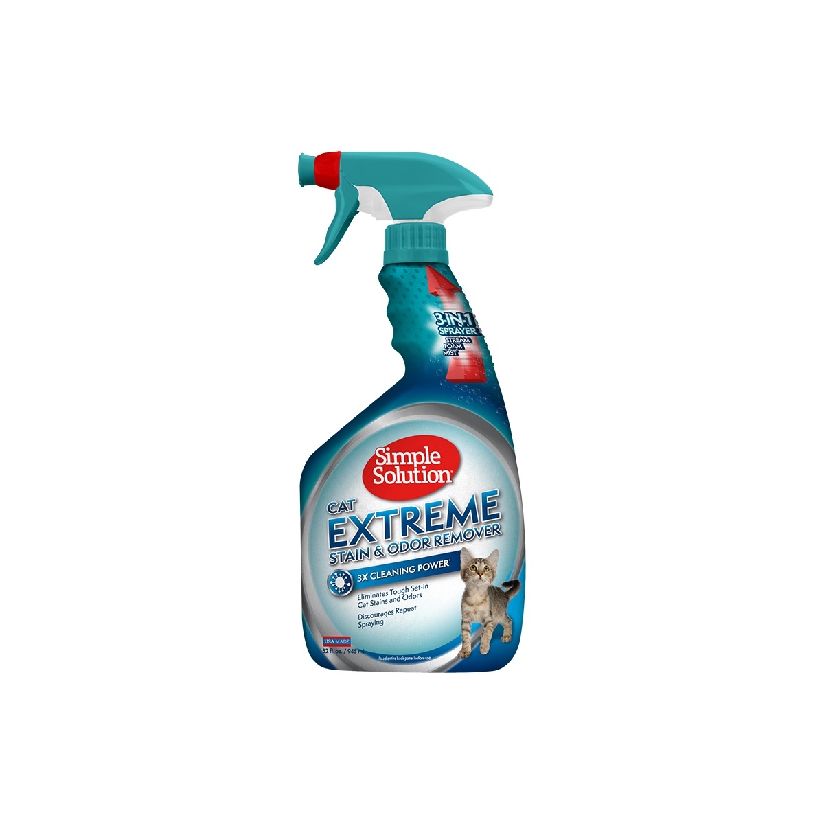 Simple Solution Cat Extreme atibakterinis valiklis, 750ml - 