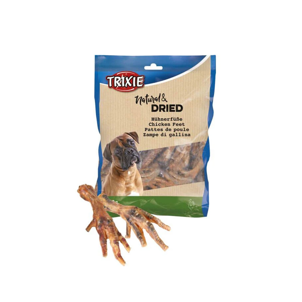 Trixie „Premio“ džiovintos vištienos letenėlės šunims, 250 g - 