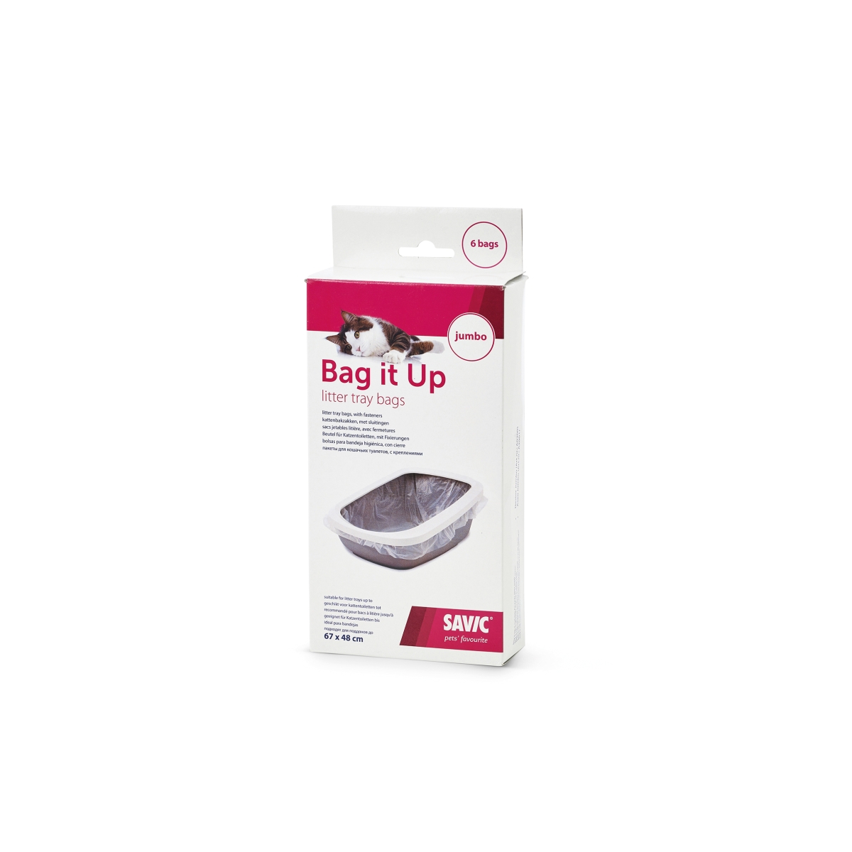 Savic Bag It Up tualeto maišeliai, 67x48cm, 6vnt - 