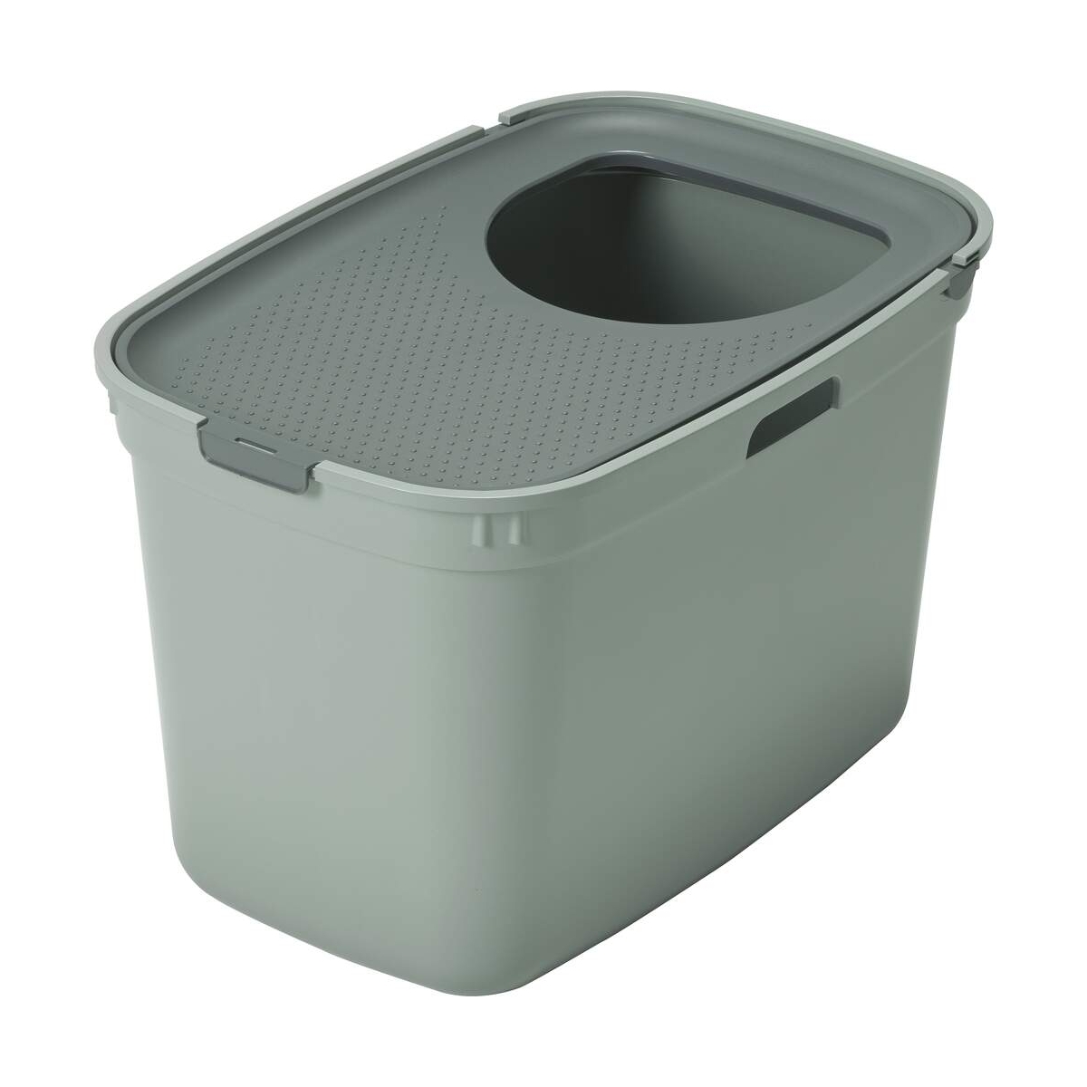 MODERNA TOP TUALETAS KATĖMS IŠ PERDIRBTŲ MEDŽIAGŲ, ŽALIOS SPALVOS - 