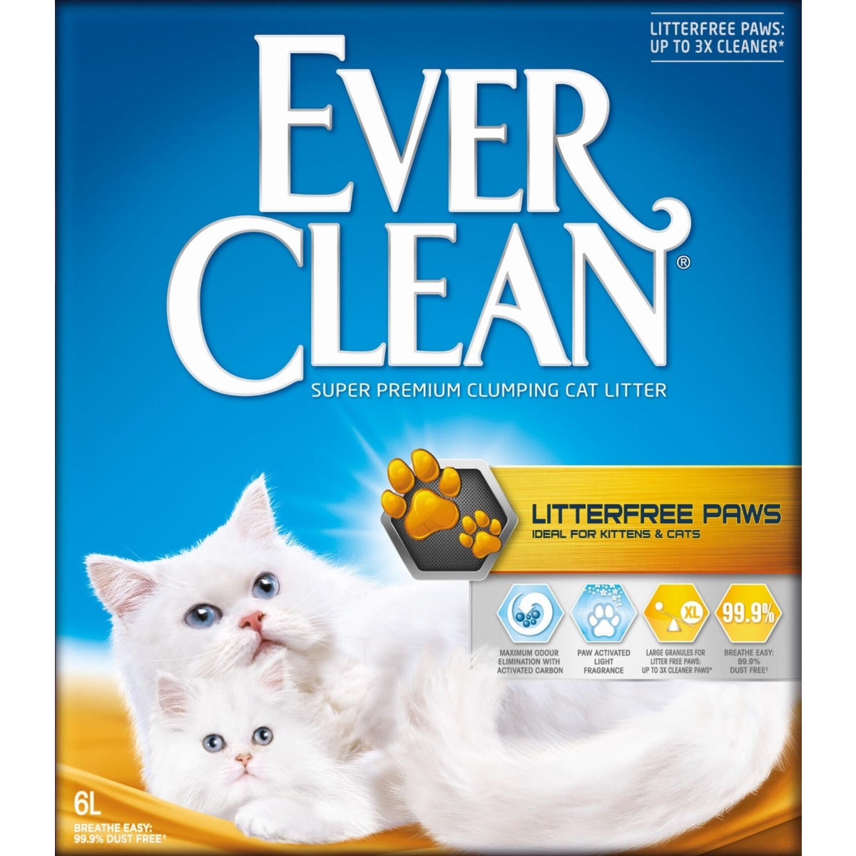 Ever Clean Less Trail kraikas katėms, 6 kg -  1