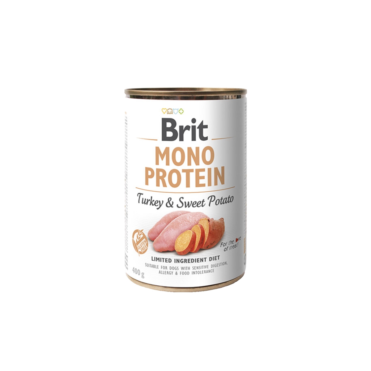 Brit Care konservai šunims su kalakutiena, 400g - 