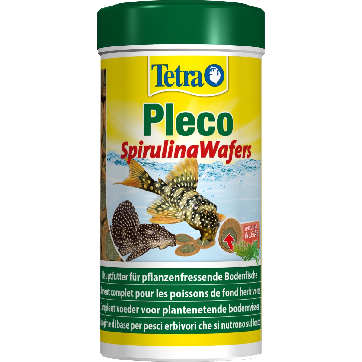 Tetra žuvų maistas Pleco Spirulina wafers 250 ml - 