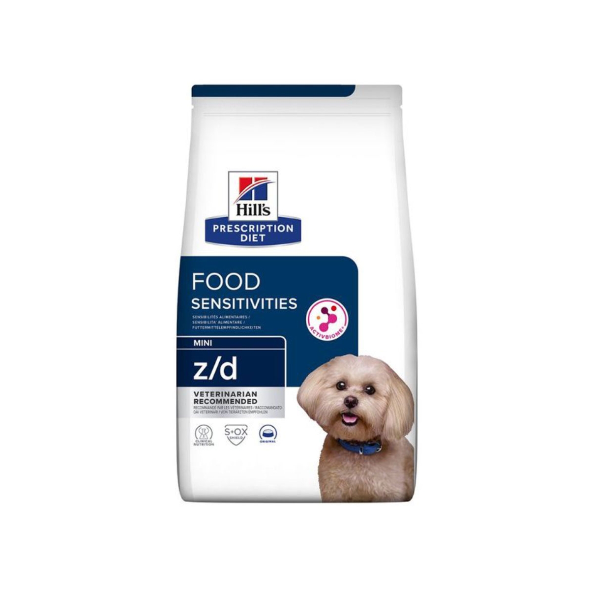 Hill's PD Canine z/d mini sausas maistas mažų veislių šunims, 1 kg - 