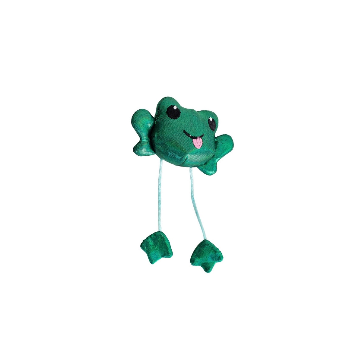 Petstages Toss-N-Dangle frog žaislas katėms varlė, žalias -  1