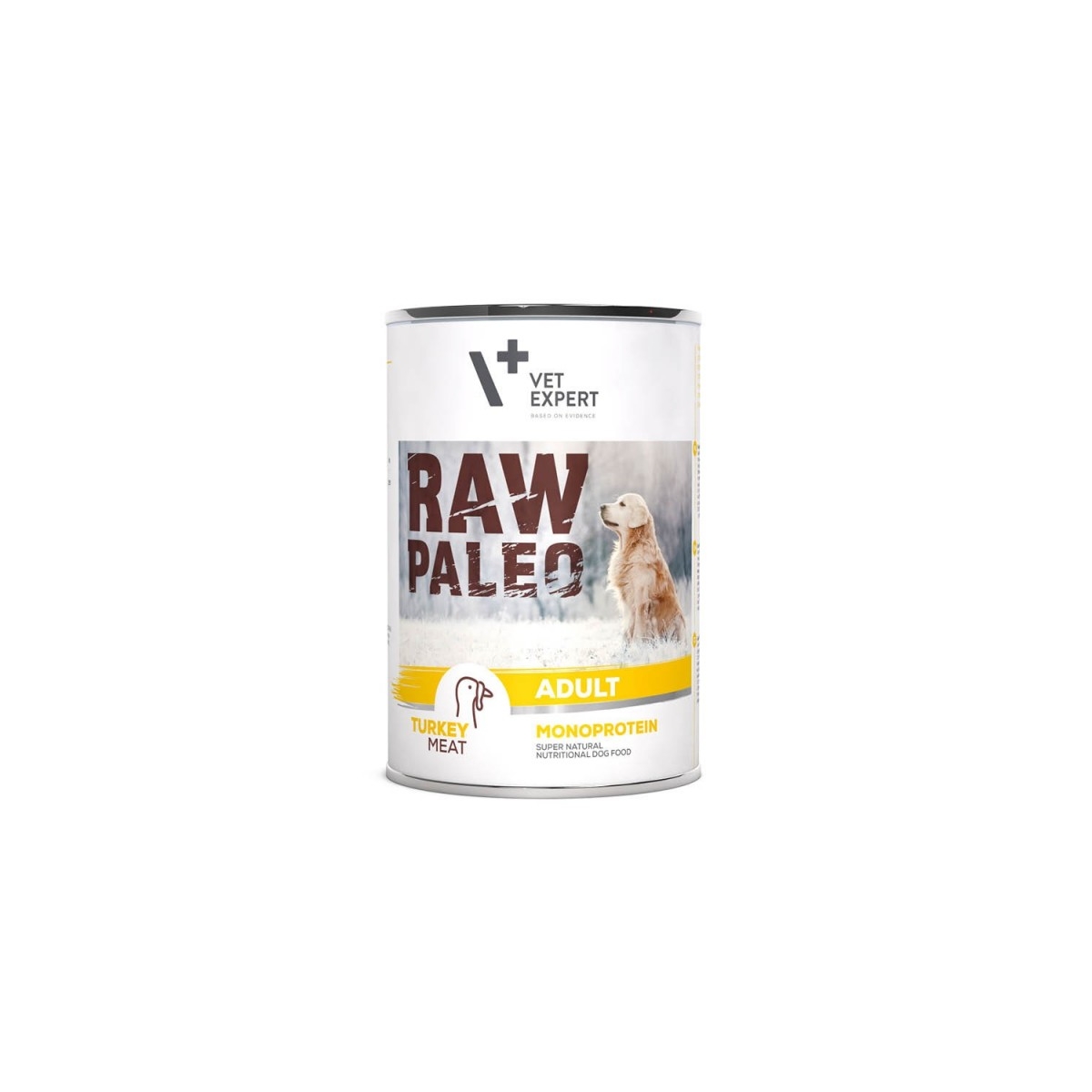 Raw Paleo Adult konservai šunims su kalakutiena, 400 g -  1