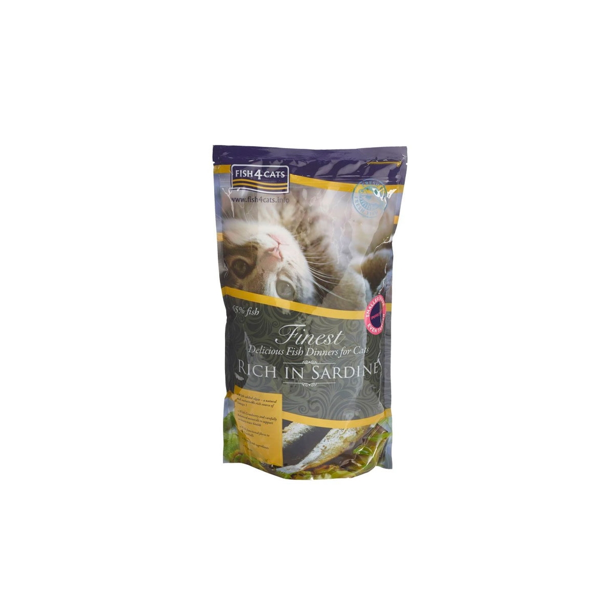 Fish4Cats kačių maistas su sardinėmis, 400 g - 