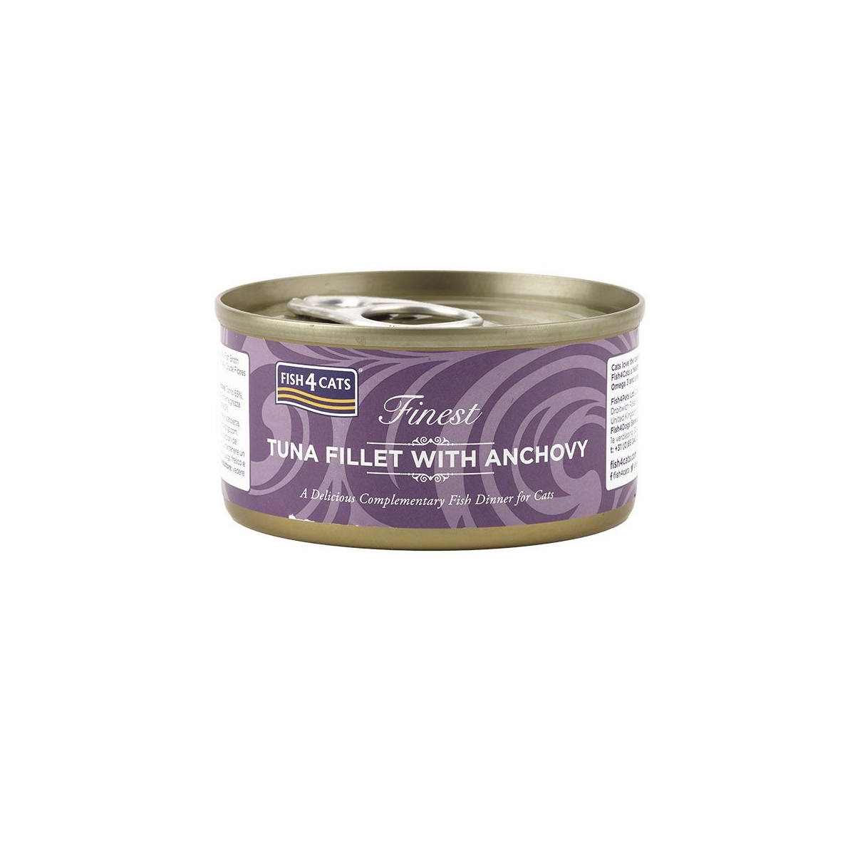 Fish4Cats konservai, su tunu ir ančiuviais 70 g -  1