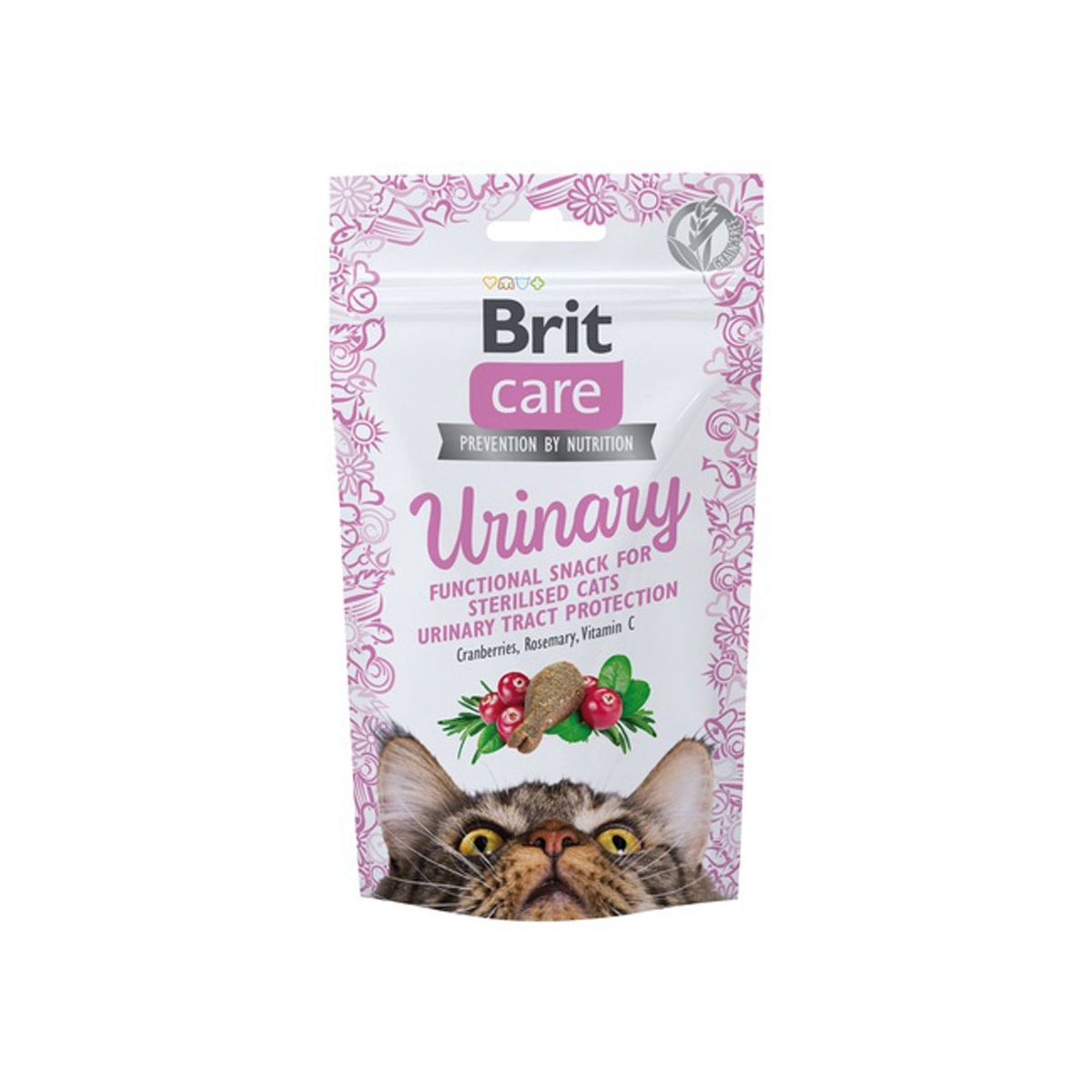Brit Care Urinary skanėstai katėms, 50 g - 