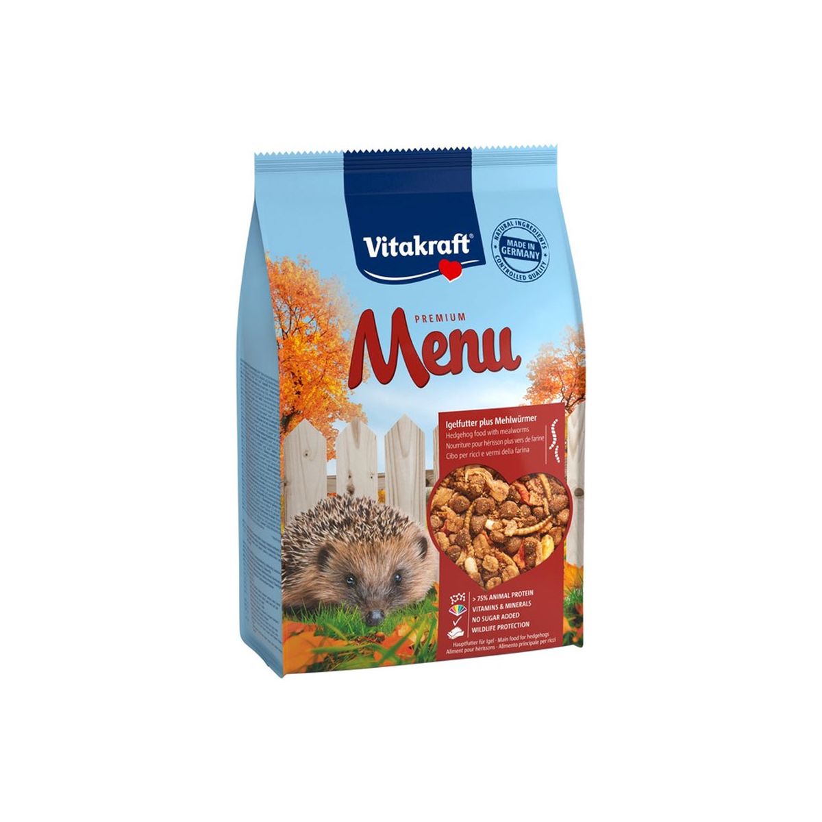 Vitakraft Menu sausas maistas ežiams, 600 g - 