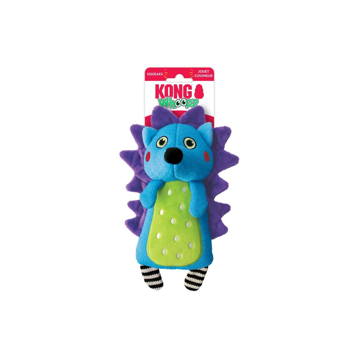 KONG Whoopz minšktas žaislas šunims-ežys, 28 cm -  1