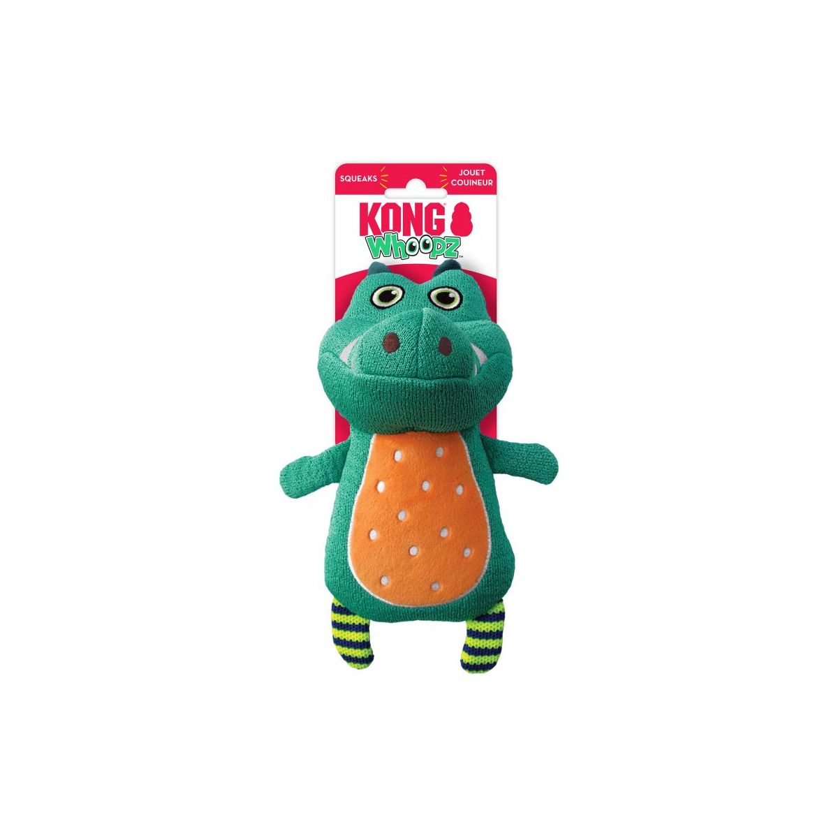 KONG Whoopz Gator minkštas žaislas šunims, S dydis -  1